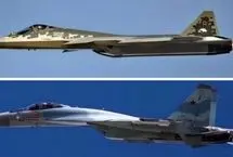 عبور سوخو ۵۷ از مرزهای روسیه