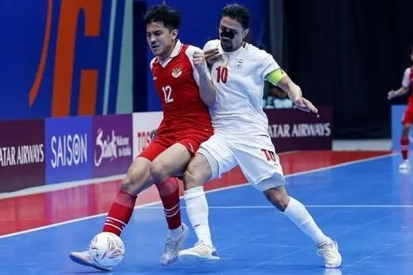 ببینید؛ خلاصه فوتسال اندونزی 5(4) - ایران 5(5)
