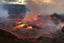 آتشفشان کیلاویا هاوایی از پرکارترین‌ها در جهان شد