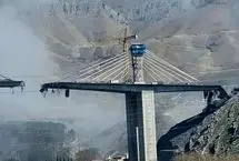 فیلم جدیدی از حمله هوایی به پل B1 در کرج
