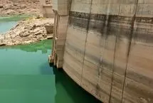 تصاویر؛ وضعیت بحرانی سد کارده مشهد