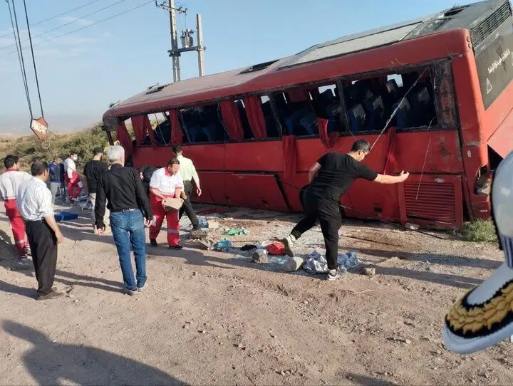 افزایش آمار جان‌باختگان حادثه اتوبوس زائران اربعین