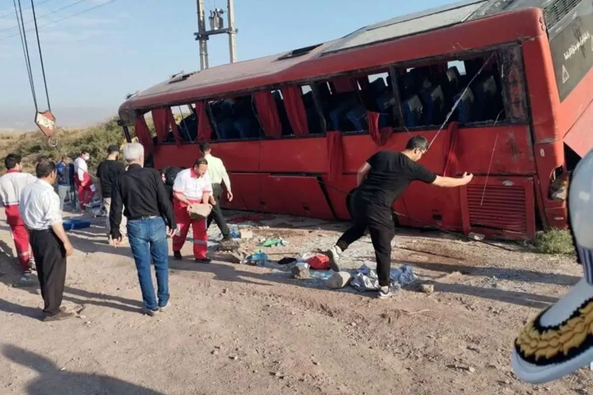 افزایش آمار جان‌باختگان حادثه اتوبوس زائران اربعین