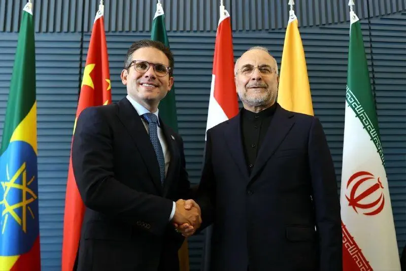 دیدار قالیباف با مقام ارشد برزیلی؛ چه کسانی او را همراهی می‌کردند؟