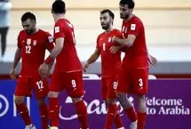 برد ۲-۰ تیم‌ملی فوتسال ایران مقابل عربستان؛ صعود قطعی شد