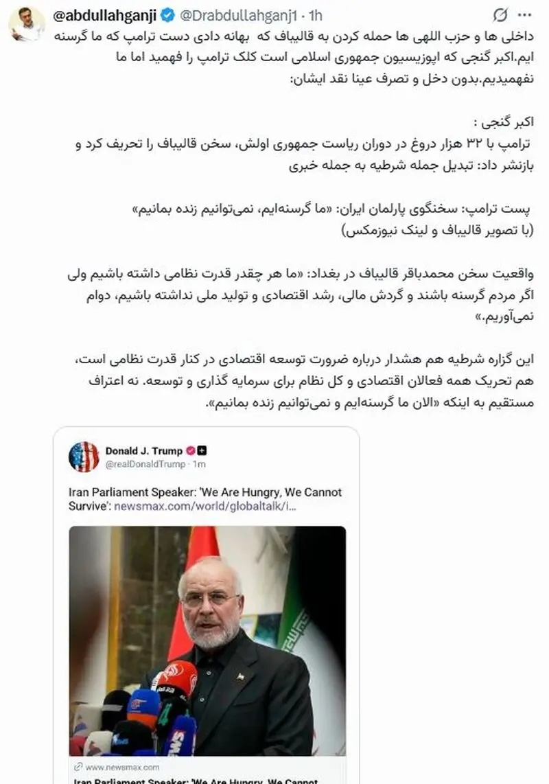 اکبر گنجی