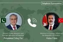 رایزنی تلفنی فیدان با همتای پاکستانی درباره روند مذاکرات ایران و آمریکا