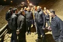 بازگشایی آزادراه پردیس- تهران پس از حادثه رانشی
