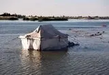 آب‌گرفتگی خانه‌ها و زمین‌های کشاورزی در سوریه