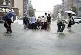 ویدئو؛ بارندگی شدید و سیل در ناگویا ژاپن