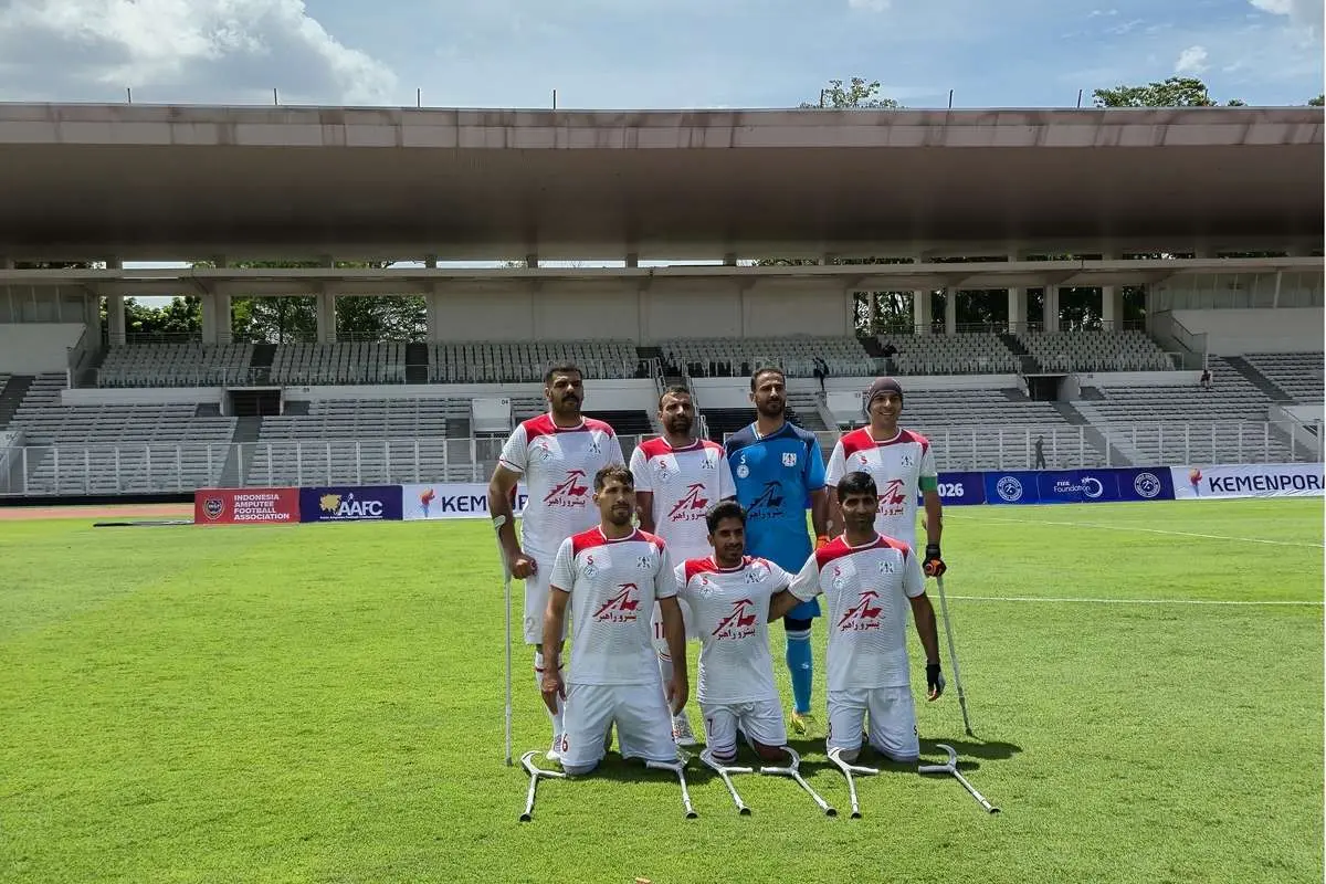 صعود تیم فوتبال قطع عضو ایران به جام جهانی ۲۰۲۶ کاستاریکا 