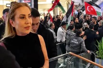 شکار یک زن در پاساژ معروف ترکیه
