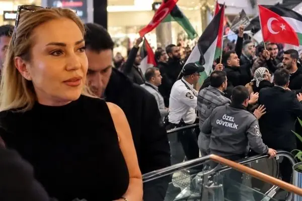 شکار یک زن در پاساژ معروف ترکیه

