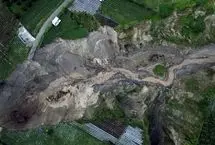 تصاویر؛ رانش زمین ترسناک در اندونزی