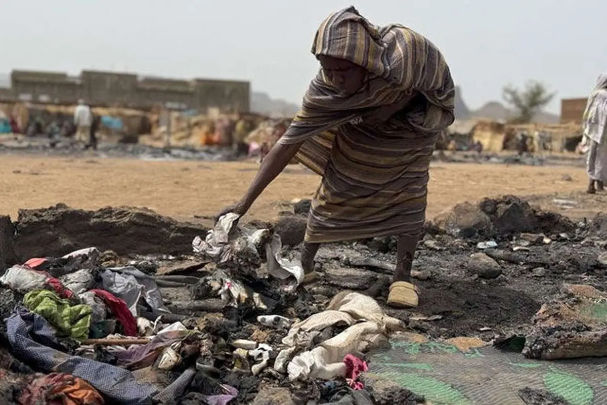 سوزاندن اجساد قربانیان در «فاشر» / پنهان کردن جنایات در سودان