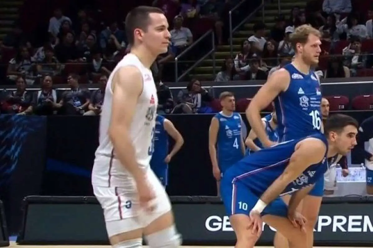 تصویر؛ والیبالیست‌های ایران اشک ستاره صربستان را درآوردند