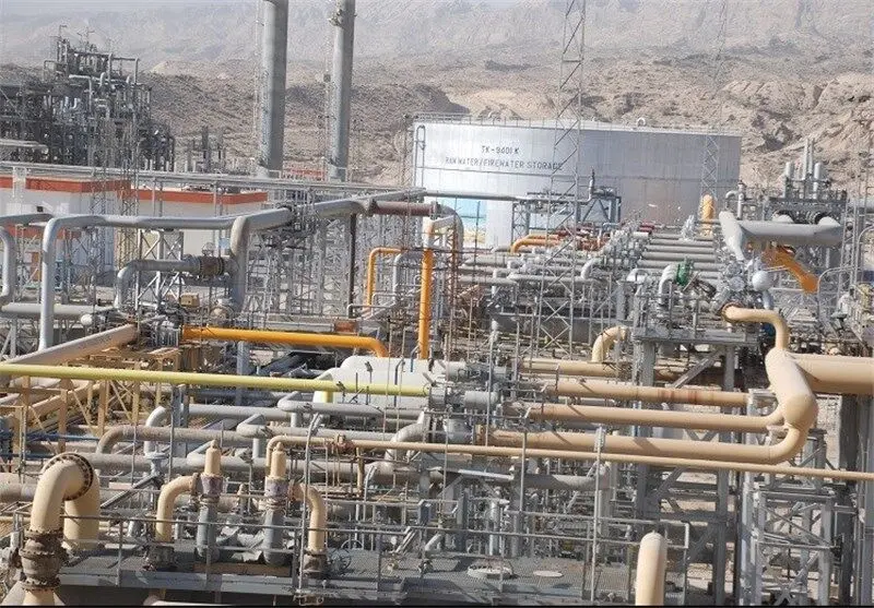 آتش‌سوزی در پالایشگاه گازی فجر جم