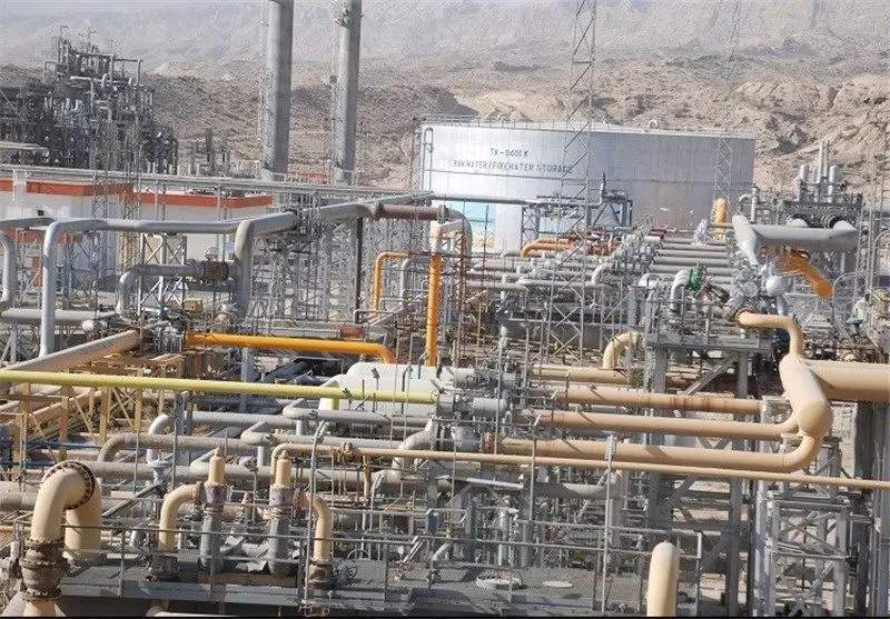 آتش‌سوزی در پالایشگاه گازی فجر جم