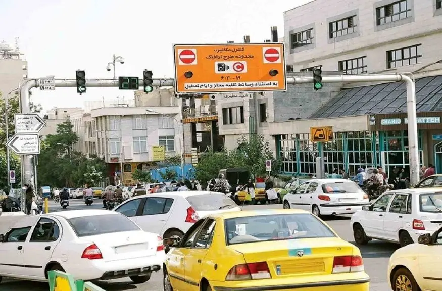 نرخ عوارض تردد در محدوده‌های ترافیکی پایتخت از شنبه افزایش می‌یابد