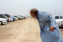 تصاویر؛ اینجا پارکینگ مرز شلمچه است