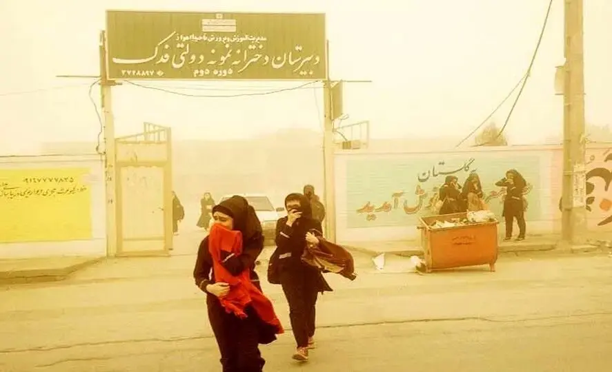 بحران زندگی در هوای سمی خوزستان/ مدارس تعطیل، بیمارستان‌ها شلوغ 
