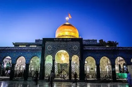 آرامش در حرم حضرت زینب(س)