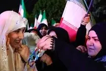 تصاویر؛ جشن عروسی زوج اهوازی در تجمع شبانه