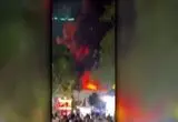 5 کشته در پی آتش‌سوزی یک نمایشگاه در مکزیک