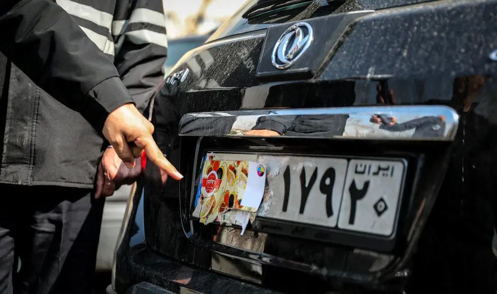 پوشش پلاک خودرو زمینه‌ساز جرائم دیگر است/ برخورد قاطع ادامه دارد