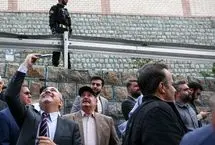 تصاویر؛ بازدید سفرای خارجی از مناطق آسیب دیده در تهران