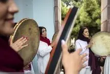 تصاویر؛ نوای دف در سایه سعدی