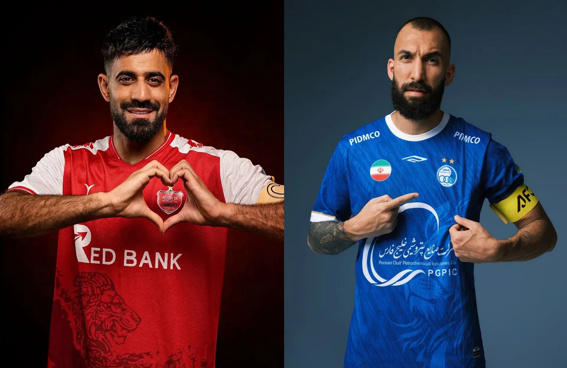 تصویر؛ توییت‌های طعنه‌آمیز پرسپولیس و استقلال با سوژه شیرهای پیراهن!