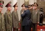 عکس؛ استقبال گرم «اون» از فرماندهان ارتش کره‌شمالی در جنگ اوکراین