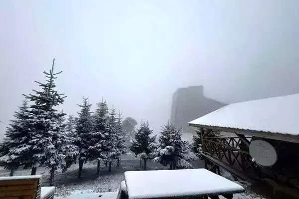 ببینید؛ بسیاری از شهرهای ترکیه سفیدپوش شد