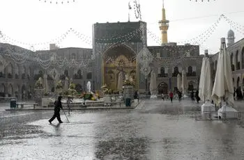 ویدئو؛ مشهدِ بارانی در واپسین روزهای بهار