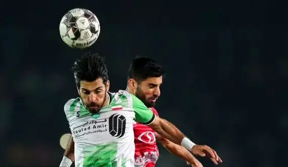 ببینید؛ گل اول خیبر به پرسپولیس توسط فرید امیری دقیقه ۲۵