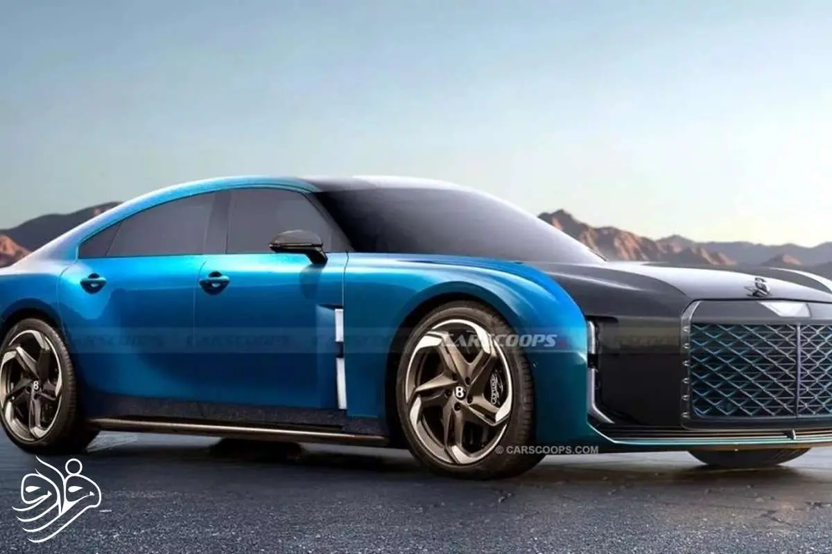 سدان فوق‌لوکس بنتلی با قدرت دیوانه‌وار می آید