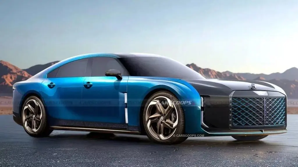 سدان فوق‌لوکس بنتلی با قدرت دیوانه‌وار می آید