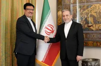 دیدار سفیر جدید ایران در قزاقستان با عراقچی