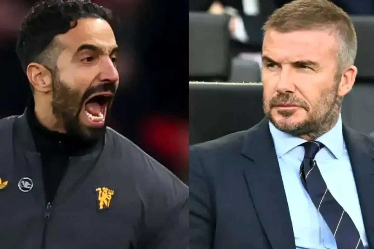 دیوید بکام پشت آموریم را خالی نکرد!