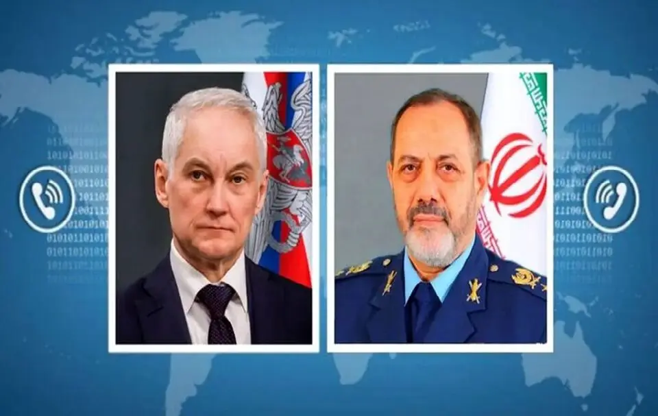 جزئیات تماس تلفنی وزیر دفاع روسیه با وزیر دفاع ایران
