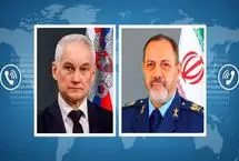 جزئیات تماس تلفنی وزیر دفاع روسیه با وزیر دفاع ایران