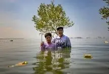 تصاویر؛ وقتی دریا روستاهای ساحلی فیلیپین را می‌بلعد