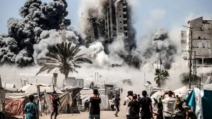 حمله مرگبار اسرائیل به اردوگاه پناهجویان نصیرات