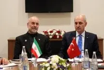 دیدار قالیباف با رئیس مجلس ترکیه