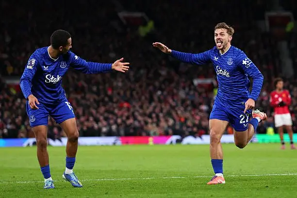 نتیجه بد منچستر یونایتد مقابل اورتون در لیگ برتر انگلیس