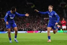 نتیجه بد منچستر یونایتد مقابل اورتون در لیگ برتر انگلیس