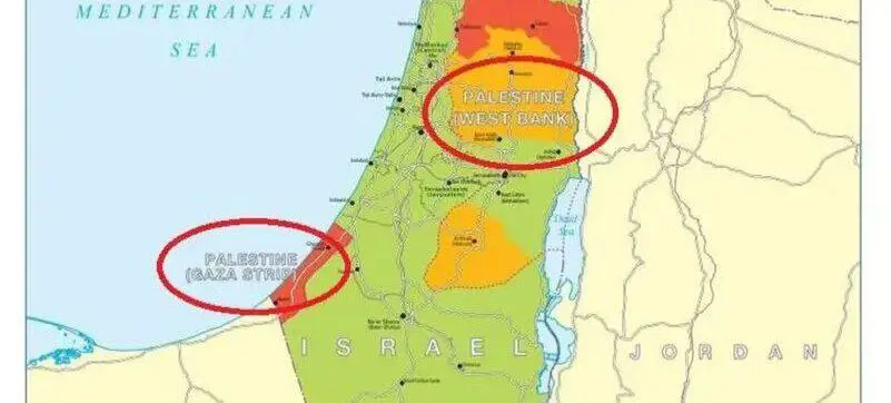درج نام کشور فلسطین ‌در نقشه‌های بریتانیا