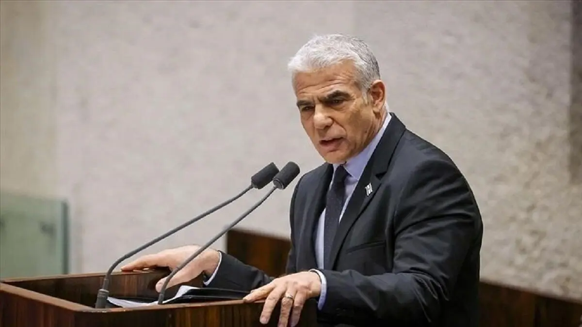 لاپید: توافق آمریکا و ایران هیچ‌یک از اهداف اسرائیل را محقق نمی‌کند