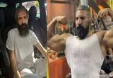 ببینید؛ بدنساز فلسطینی با اندامی نحیف از زندان آزاد شد